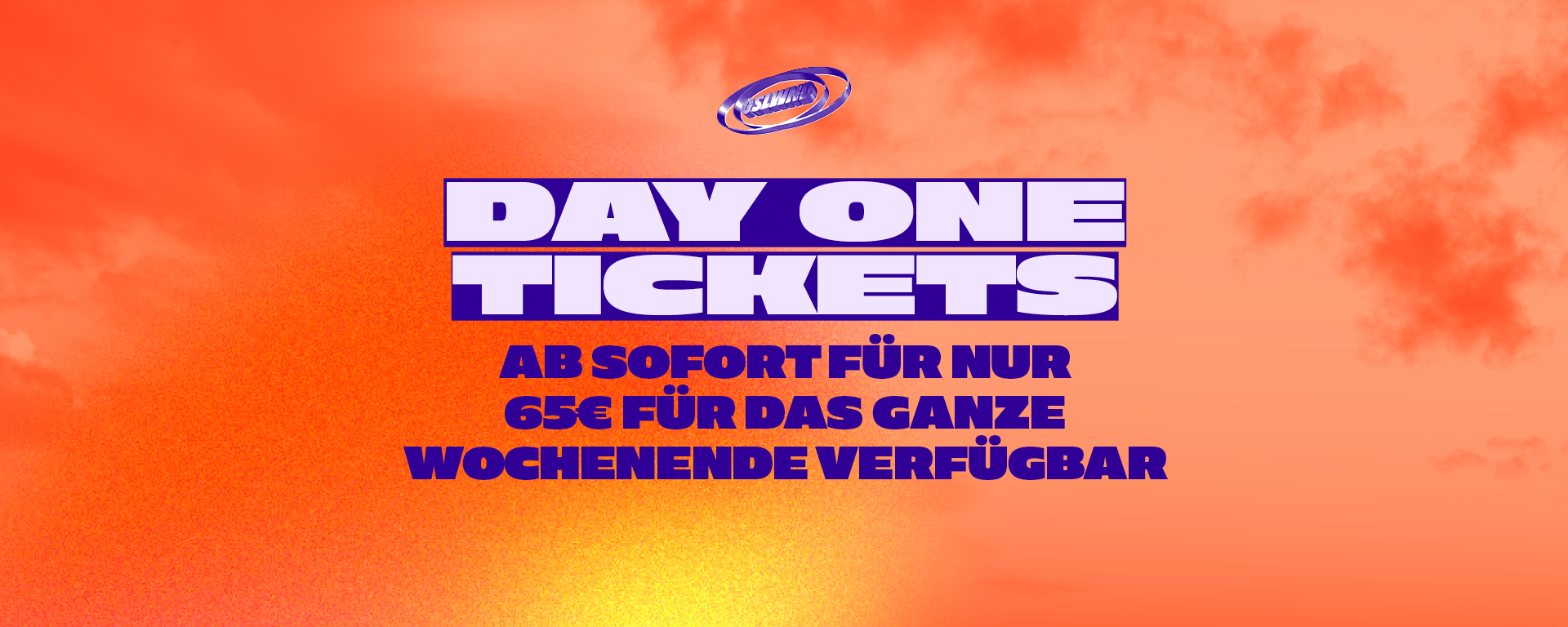DANKE, FAM! DAY ONE TICKETS FÜR NUR 65€ FÜR 2026 VERFÜGBAR