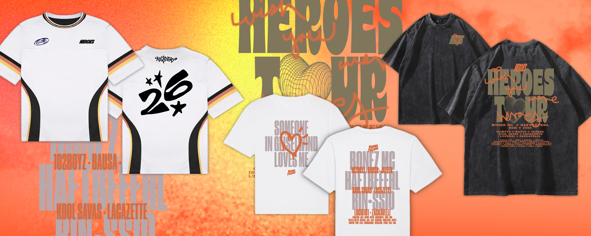 DEIN FESTIVAL MERCHANDISE IST DA!