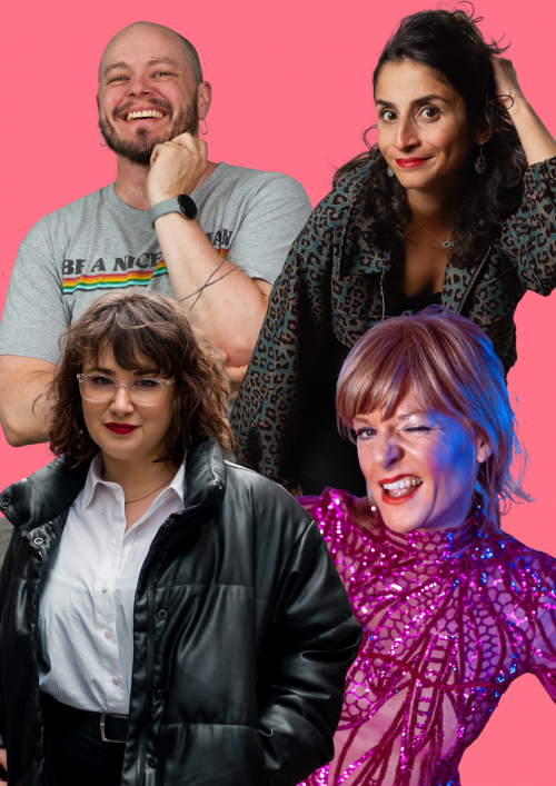 Kitti Nagy, Carmen Chraim, Happeningfish, Amelia Jane Hunter